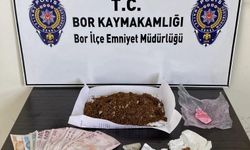 Niğde'de düzenlenen uyuşturucu operasyonunda yakalanan 1 zanlı tutuklandı