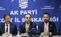 Sanayi ve Teknoloji Bakanı Kacır, AK Parti Yozgat İl Başkanlığı'nda konuştu: