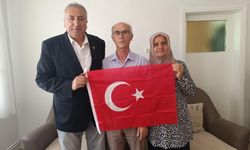Seydişehir'de Kıbrıs gazisine ziyaret