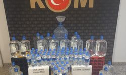 Sivas'ta 163,5 litre sahte içki ele geçirildi