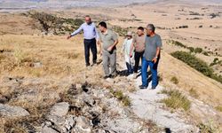 Sorgun Kaymakamı Canpolat, Pteria Antik Kenti ve Keykavus Kalesi'nde incelemelerde bulundu