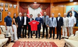 Türkiye Cimnastik Federasyonu heyetinden KKTC’ye ziyaret