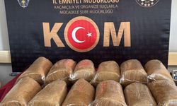 Yozgat'ta 65 kilogram kaçak tütün ele geçirildi