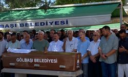 Yumurta kabuğu oyma sanatçısı Hamit Hayran, Gölbaşı'nda son yolculuğuna uğurlandı