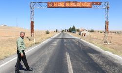 Yunak Belediye Başkanı Günaltay, yapımı tamamlanan Sülüklü-Cihanbeyli kara yolunu inceledi
