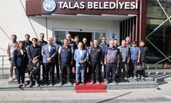 AFAD heyetinden Başkan Yalçın'a ziyaret