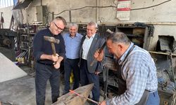 Belediye Başkanı Ustaoğlu, Ahilik Haftası kapsamında esnafı ziyaret etti