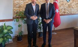 Beypazarı Kaymakamı Ünal Coşkun'a ziyaret