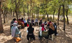 Beyşehir'de Filistinli çocuklar doğa etkinliğine katıldı