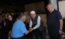 Büyükşehir Belediye Başkanı Büyükkılıç, yangın çıkan keçe fabrikasında incelemelerde bulundu