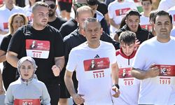 CHP Genel Başkanı Özel, 'CHP 102. Yıl Koşusu'na katıldı