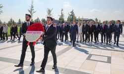 CHP heyetinden Ecevit, Baykal, Calp ve Kartay'ın kabirlerine ziyaret