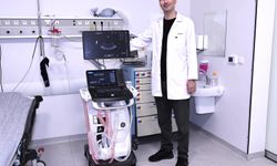 ERÜ Tıp Fakültesi Hastaneleri acil servisine yeni ultrason cihazı