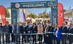 Kadın kooperatifleri Ahilik Haftası'nda Kırşehir'de buluşup stant açtı