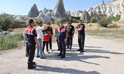 Kapadokya Alan Başkanlığı bölgedeki at çiftliklerini denetledi