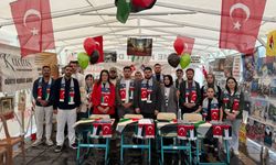Kayseri AK Parti Gençlik Kolları Başkanlığı okulların açıldığı gün Gazze'de öldürülen çocuklara dikkati çekti