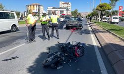 Kayseri'de otomobille çarpışan motosikletin sürücüsü öldü