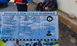 Kırşehir'de jandarma ekipleri 14 köyde dolandırıcılığa karşı bilgilendirmede bulundu