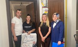 Kurşunlu Belediyesi 'Hoş Geldin Bebek Projesi' ile ailelere hediye ulaştırıyor