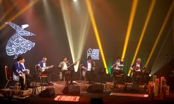 Tacikistanlı müzisyenler '22. Uluslararası Konya Mistik Müzik Festivali'nde' sahne aldı