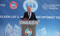 TYF Anadolu Yelken Ligi 3. Ayak Kayseri Optimist Yelken Yarışları'nın açılışı yapıldı