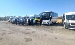 Ulaş'ta öğrenci servisleri denetlendi