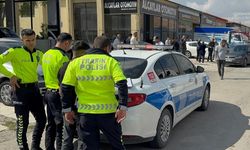Aksaray'da 'dur' ihtarına uymayan çocuk sürücü kovalamaca sonucu yakalandı