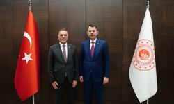 Bakan Kurum, İstanbul Büyükşehir Belediye Başkanvekili Aslan'ı kabul etti