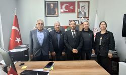 Beypazarı Muhtarlar Derneğinden İlçe Gençlik ve Spor Müdürüne ziyaret