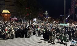 Bursa ve çevre illerinde İsrail'in Küresel Sumud Filosu'na saldırılarına tepki