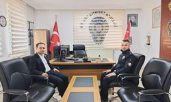 Gölova Kaymakamı Kahveci, İlçe Emniyet Amirliğini ziyaret etti