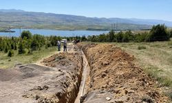 Gölova'da içme suyu hattı yenilendi