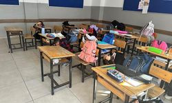 Güdül'deki okullarda afet tahliye tatbikatı gerçekleştirildi