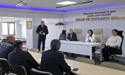 Hafik'te muhtarlar genel tarım sayımı ve üretim kayıt sistemi hakkında bilgilendirildi