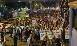 Kayseri ve Kırşehir'de Gazze'ye destek yürüyüşü düzenlendi
