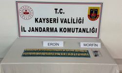 Kayseri'de mide ve bağırsaklarında eroin ele geçirilen zanlı yakalandı