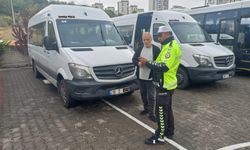 Kayseri'de okul servis araçları denetlendi