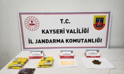 Kayseri'de uyuşturucu operasyonunda 3 şüpheli yakalandı