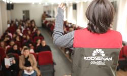 Kocasinan'da öğrencilere 'Afet ve Acil Durum Farkındalık Eğitimi' veriliyor