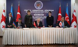 Milli Savunma Bakanı Güler, Türkiye-Azerbaycan-Gürcistan Üçlü Savunma Bakanları Toplantısı'nda konuştu:
