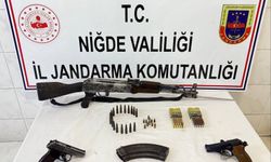 Niğde'de ruhsatsız silah operasyonunda bir şüpheli yakalandı