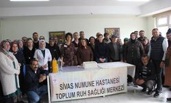Sivas Numune Hastanesinde Dünya Ruh Sağlığı Günü etkinliği düzenlendi