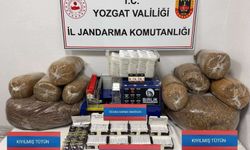 Yozgat'ta 10 bin 600 makaron ve kaçak tütün ele geçirildi