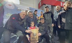 Yozgat'ta vatandaşlara fidan dağıtıldı