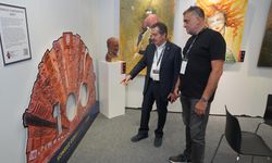 Tepebaşı’nın eserleri  Artnouva’da sergilendi