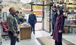 Akıncılar Kaymakamı Yücel, esnafı ziyaret etti