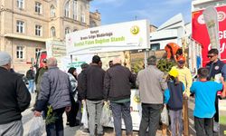 Aksaray'da 11 bin fidan dağıtıldı