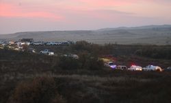 Azerbaycan-Gürcistan sınırında düşen askeri kargo uçağının enkazında incelemelere başlandı