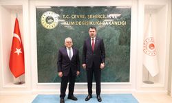 Başkan Büyükkılıç, Bakan Kurum'u ziyaret etti