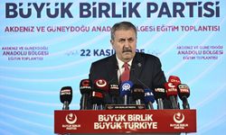 BBP Genel Başkanı Destici, partisinin eğitim toplantısında konuştu: